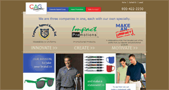 Desktop Screenshot of cagbrands.com